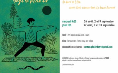 Cours en plein air à Priay se poursuivent !