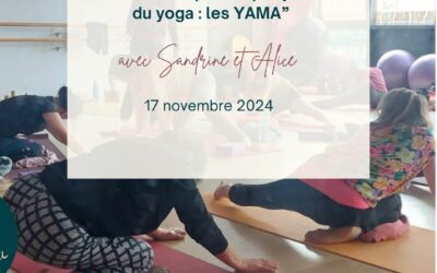 Stage pour découvrir la philosophie du yoga : YAMA