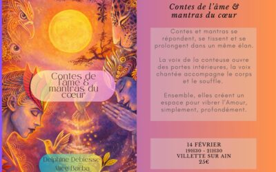 14 février : soirée contes et mantras